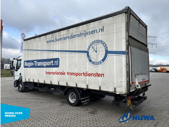 Curtainsider truck Renault MIDLUM 220 4x2 Schuifzeil + Laadklep: picture 4