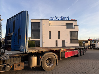 Dropside/ Flatbed semi-trailer KRONE SDP