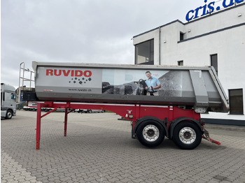 Tipper semi-trailer Langendorf SKS-HS 18/29  Kippauflieger Stahlmulde Liftachse: picture 5