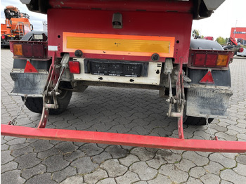 Tipper semi-trailer Langendorf SKS-HS 18/29  Kippauflieger Stahlmulde Liftachse: picture 4