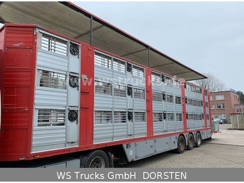 Livestock semi-trailer