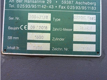 Attachment for Construction machinery Seiler (99002533) 1.50 m Tieflöffel / bucket OQ 70/55: picture 3