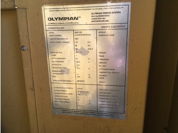 Generator set Caterpillar OLYMPIAN GEP110 GENERATOR 110KVA USED: picture 4 Generator set Caterpillar OLYMPIAN GEP110 GENERATOR 110KVA USED: picture 4