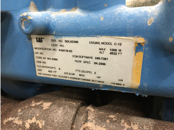 Construction machinery CATERPILLAR