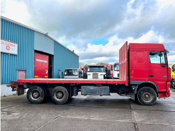 Dropside/ Flatbed truck DAF 95-430XF SPACECAB 6x4 FULL STEEL WITH OPEN BODY (EURO 3 / 9.000 KG. FRONT AXLE / FULL STEEL SUSPENSION / REDUCTION AXLES / ZF16: picture 4