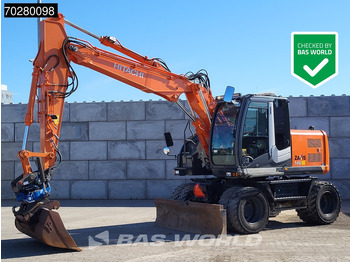 Wheel excavator HITACHI ZX140W-3