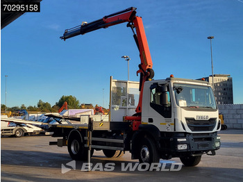 Dropside/ Flatbed truck, Crane truck Iveco Stralis 310 4X2 Palfinger PK14002 EH Kran Crane Remote control Big-Axle Euro 6: picture 3