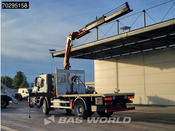 Dropside/ Flatbed truck, Crane truck Iveco Stralis 310 4X2 Palfinger PK14002 EH Kran Crane Remote control Big-Axle Euro 6: picture 2