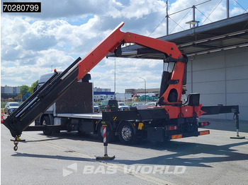 Dropside/ Flatbed truck, Crane truck Mercedes-Benz Actros 2544 6X2 Palfinger PK53002SH Kran Crane Lift-Lenkachse Euro 5: picture 2