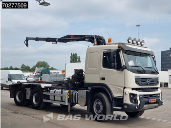 Hook lift truck, Crane truck Volvo FMX 460 6X4 X-Track 6x6 HMF1643 kran Crane Big-Axle Lenkachse Euro 5: picture 3