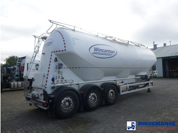 Tank semi-trailer Feldbinder Powder tank alu alu 49 m3 / 1 comp: picture 4