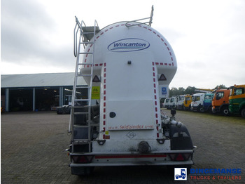 Tank semi-trailer Feldbinder Powder tank alu alu 49 m3 / 1 comp: picture 5
