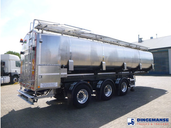 Tank trailer Mafa Food (milk) tank inox 29 m3 / 3 comp + pump: picture 4