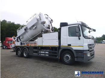 Mercedes-Benz Actros 2541 6x2 RHD E5 Huwer vacuum tank / hydrocureur 12 m3 on lease Mercedes-Benz Actros 2541 6x2 RHD E5 Huwer vacuum tank / hydrocureur 12 m3: picture 2