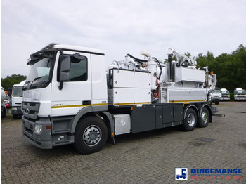 Mercedes-Benz Actros 2541 6x2 RHD E5 Huwer vacuum tank / hydrocureur 12 m3 on lease Mercedes-Benz Actros 2541 6x2 RHD E5 Huwer vacuum tank / hydrocureur 12 m3: picture 5