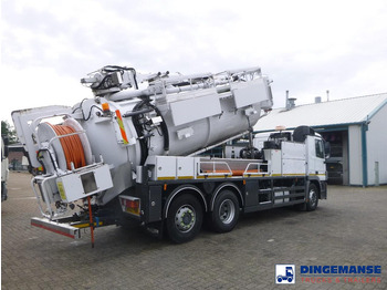Mercedes-Benz Actros 2541 6x2 RHD E5 Huwer vacuum tank / hydrocureur 12 m3 on lease Mercedes-Benz Actros 2541 6x2 RHD E5 Huwer vacuum tank / hydrocureur 12 m3: picture 4