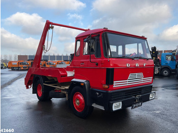 Skip loader truck DAF FA 1600 DF 485 14 Ton portaalarmsysteem Oldtimer: picture 5