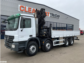 Mercedes-Benz Actros 4141 8x4 manual Hiab 32 Tonmeter laadkraan + Fly-jib on lease Mercedes-Benz Actros 4141 8x4 manual Hiab 32 Tonmeter laadkraan + Fly-jib: picture 2