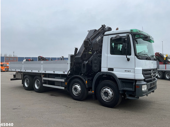 Mercedes-Benz Actros 4141 8x4 manual Hiab 32 Tonmeter laadkraan + Fly-jib on lease Mercedes-Benz Actros 4141 8x4 manual Hiab 32 Tonmeter laadkraan + Fly-jib: picture 5