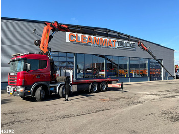 Crane truck SCANIA R124