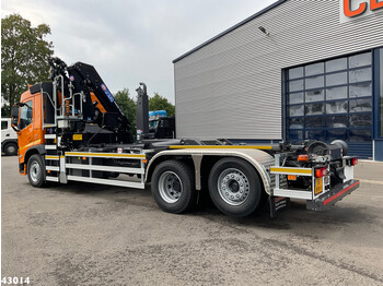 Hook lift truck, Crane truck Volvo FM 430 HMF 23 Tonmeter laadkraan: picture 5