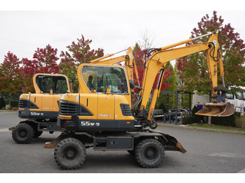 Wheel excavator Hyundai Robex 55W-9 Wheeled Excavator 5.5t / 2 unit: picture 4 Wheel excavator Hyundai Robex 55W-9 Wheeled Excavator 5.5t / 2 unit: picture 4