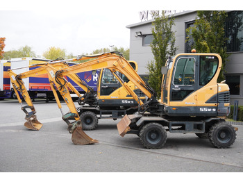 Excavator Hyundai Robex 55W-9 Wheeled Excavator 5.5t / 2pcs: picture 2