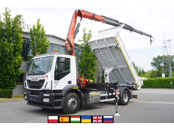 IVECO STRALIS 330 E6 / FASSI 195A 8.5 T / 3-side tipper on lease IVECO STRALIS 330 E6 / FASSI 195A 8.5 T / 3-side tipper: picture 1 IVECO STRALIS 330 E6 / FASSI 195A 8.5 T / 3-side tipper on lease IVECO STRALIS 330 E6 / FASSI 195A 8.5 T / 3-side tipper: picture 1