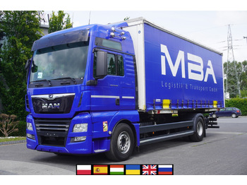 Curtainsider truck MAN TGX