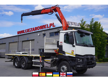 RENAULT K380 6x4 / FASSI F175 crane 7.85 t / 120 thousand km! on lease RENAULT K380 6x4 / FASSI F175 crane 7.85 t / 120 thousand km!: picture 3