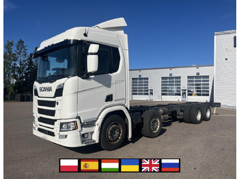 Crane truck SCANIA R