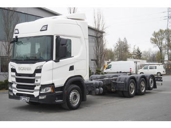 Cab chassis truck Scania G540 8x4 / Chassis 8.7 m / Steered axle / 2021: picture 2