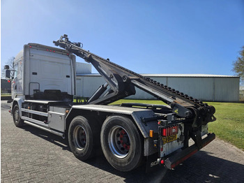 Container transporter/ Swap body truck Scania R520 6X2 Retarder King o/t Road V8: picture 4