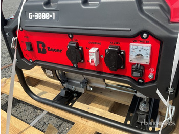 Generator set 2025 Bauer Generatoren G3000-1 3kW (Unused) Generator Set: picture 3