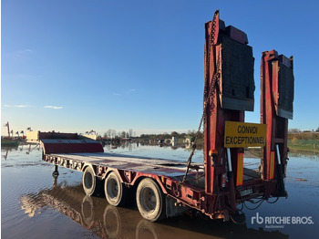 Low loader semi-trailer 2002 Robuste Kaiser S5703P Tri/A Semi-Remorque Porte-Engin ... Lowboy Trailer: picture 4