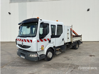Dropside/ Flatbed truck RENAULT Midlum 220