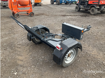 Low loader trailer 2015 Terex Pedestrian Roller Equipment Trailer: picture 4