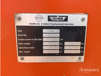 Pneumatic roller HAMM