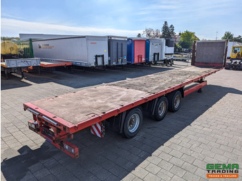 Dropside/ Flatbed semi-trailer KRONE SD