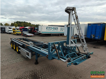 Container transporter/ Swap body semi-trailer TINSLEY TT1527/40AS 3-Assen BPW - 20/30FT Kiepchassis - Rotary Feeder - Trommelremmen: picture 4