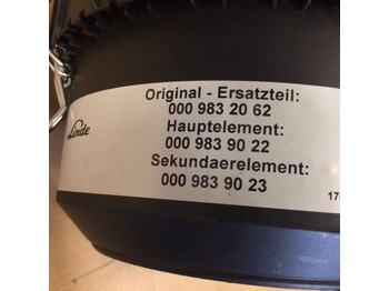 New Air filter for Material handling equipment Air filter for Linde H25-35, Series 393-01, H40-50-500, Series 394-01: picture 3
