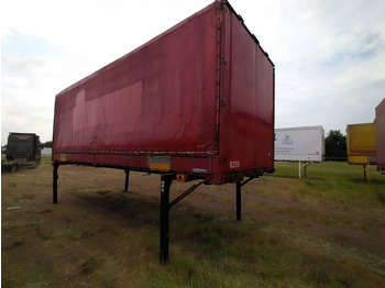 Curtainside swap body Krone Wechselpritsche mit Bordwänden und Plane, BDF-System, 7.450 mm lang.: picture 4