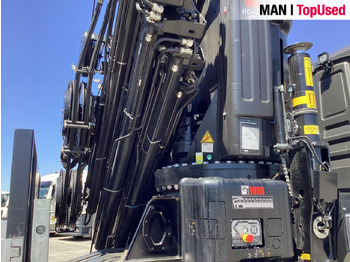 Dropside/ Flatbed truck, Crane truck MAN TGS 35.510 8x4 BL CH HIAB X-HiPro 858 E 8: picture 5