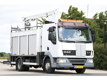 Truck DAF LF 45.160 ARBEITSBUHNE/SKYWORKER/HOOGWERKER!!EURO4!! CUSTERS!!: picture 2