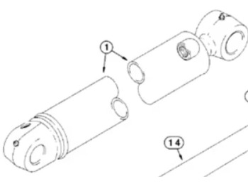 Hydraulic cylinder CASE