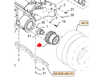 Final drive CASE