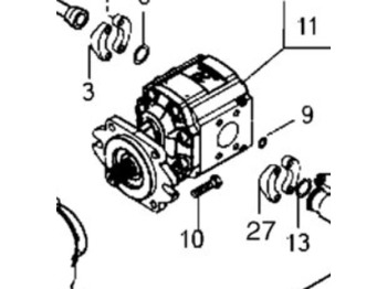 Hydraulic pump CASE
