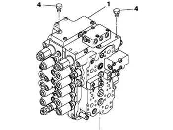 Hydraulic valve CASE
