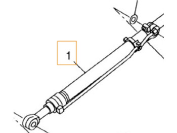 Hydraulic cylinder CASE