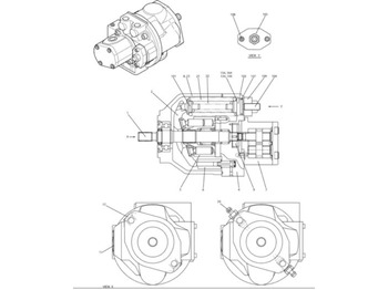 Hydraulic pump CASE